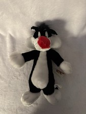 VTG Sylvester the Cat 12  Plush Looney Tunes ACE Novelty Co 1995