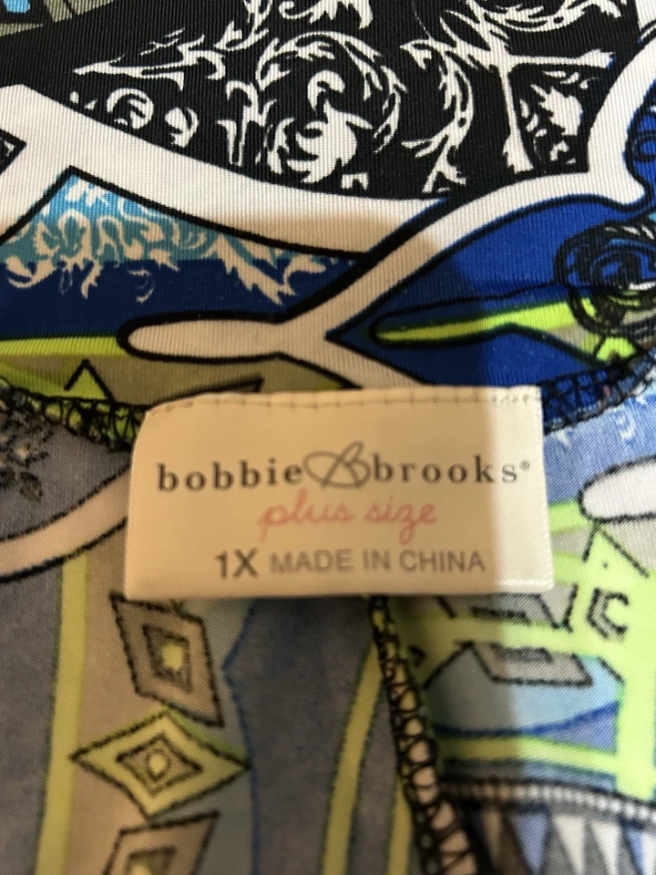 Women's Size 1X Foldover Palazzo Pants Boho LagenLook Hippie Party Travel Cruise - Image 3 of 4