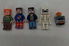 lego minecraft minifigures lot
