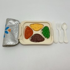 Fisher Price Fun With Food TV Dinner 1988 Pre...
