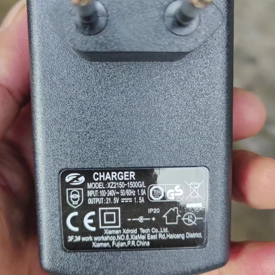 アンバサダー１５００ｃ２５００ｃ XZ2150-1500G/L 21.5V 1.5A AC Adapter Power Supply Charger | eBay