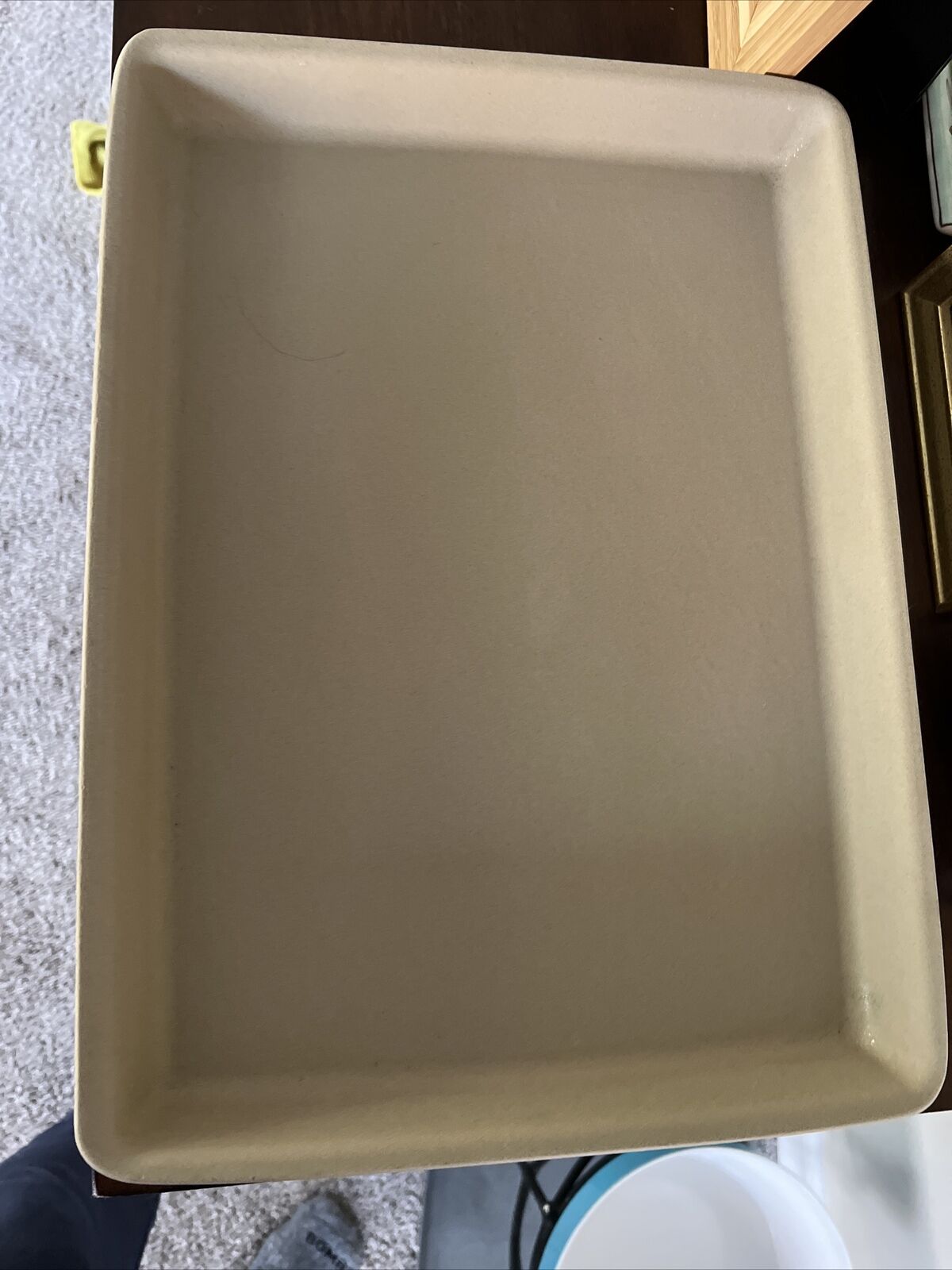 NEW..... Never Used....Pampered Chef Stoneware Bar Pan 0.5L