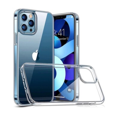 iPhone 13 pro max anti-fall phone case-crystal clear