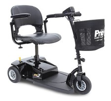 Pride Go Go ES2 3 Wheel Travel Scooter Compact Lightweight Portable Warranty