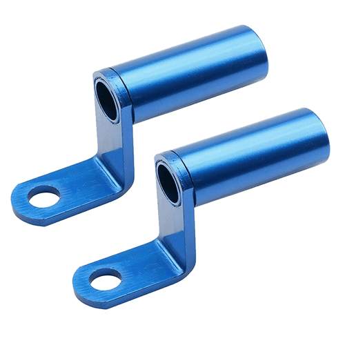 Motorcycle Rearview Side Mirror Front Extender Bar Bracket For Phone GPS Camera - Picture 16 of 17