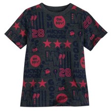 NEW Disney Store Mickey Mouse T-Shirt Boys Tee Shirt Top 5/6,7/8,10/12,14