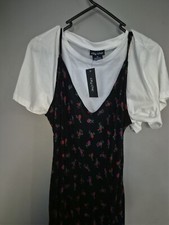City Chic Xs gwen 2 Peice Floral Dress Plus Size 14