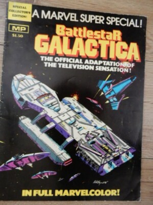 Battlestar Galactica - A Marvel Super Special Vol. 1, No. 8 Large Comic ...