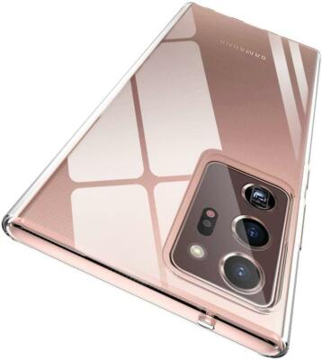 Durchsichtige Hülle für Samsung Galaxy Note 20 Ultra 10 Plus 5G Silikon Gel Slim Cover