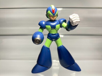 LOT DE 4 figurines BANDAI Mega Man 66 Action Dash Rockman X, EXE
