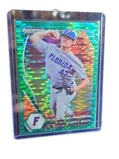 2021 Panini Prizm Draft Picks Green Pulsar Tommy Mace Rookie #PDP69