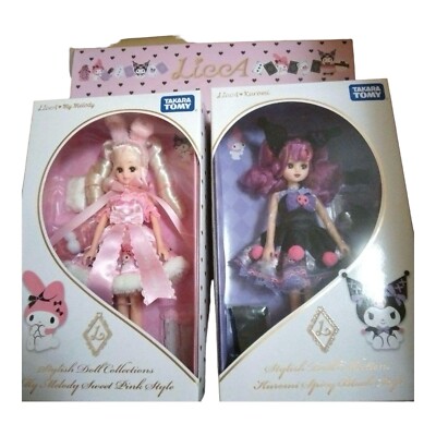 My Melody & Kuromi × LiccA Stylish Doll Collections | eBay