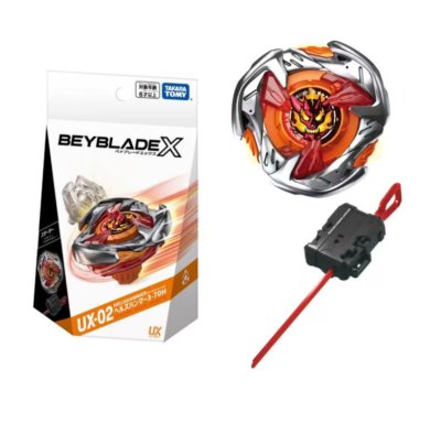 Takara Tomy Beyblade X UX-02 Starter Hells Hammer 3-70H From Japan