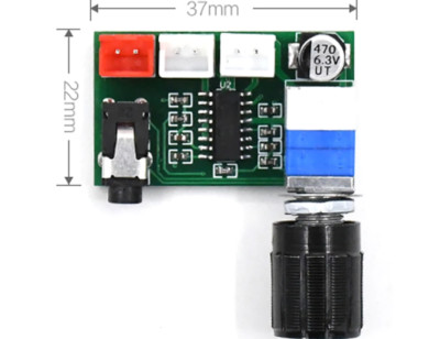 A157 Digital Power Amplifier Board PAM8403 w/ Volume Knob 2*3W OutputDC 5V