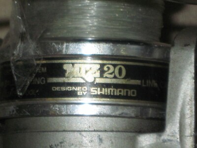 Vintage Shimano MLZ 20 Fishing Reel | eBay