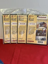 Restickable 3.5 X 5 Photo Windows Wagtech 4 Packs Of 2 Scrapbooking Sticky Back