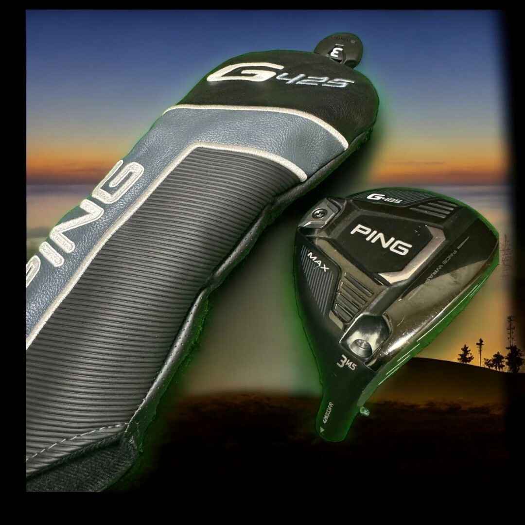 ピン PING G425 MAX 3w 14.5° ヘッド g425 3w ピン G425 3w 14.5° G425