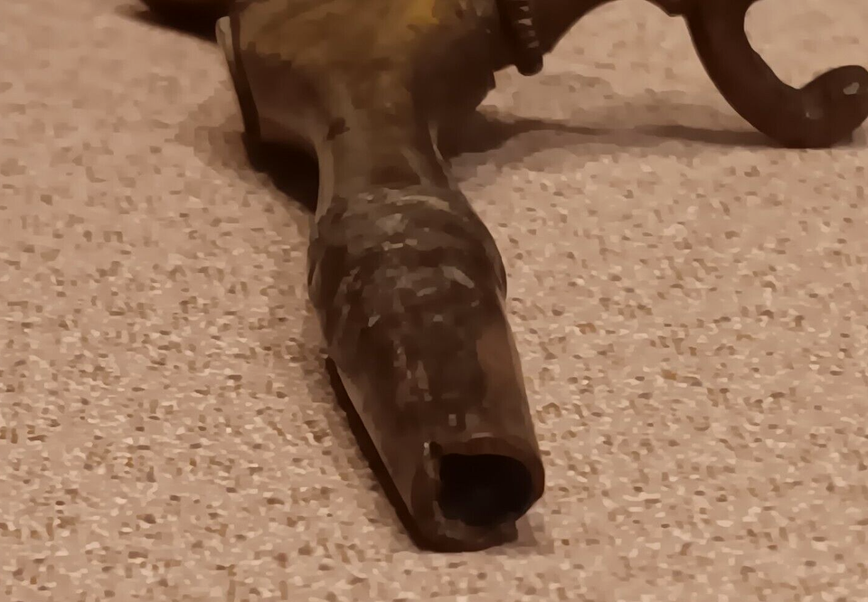 Antique Brass DRAGON SERPENT TAP HANDLE SPIGOT Beer Wine Whiskey Keg