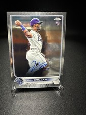 2022 Topps Chrome Baseball - Vidal Brujan - Base Rookie Autograph - Card #RA-VB