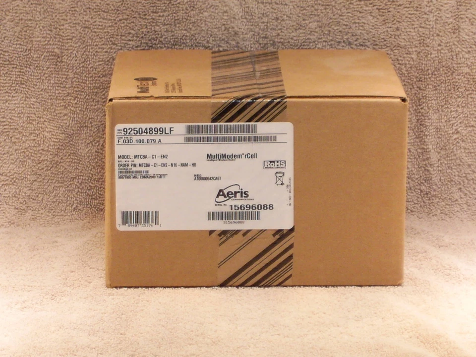 MultiModem rCell MultiTech MTCBA-C1-EN2-N16-NAM-H8 Aeris Wireless Router - Image 4 of 4