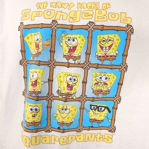 Vintage SpongeBob SquarePants T Shirt Mens Size Large Y2K Nickelodeon Cartoon - Picture 3 of 8