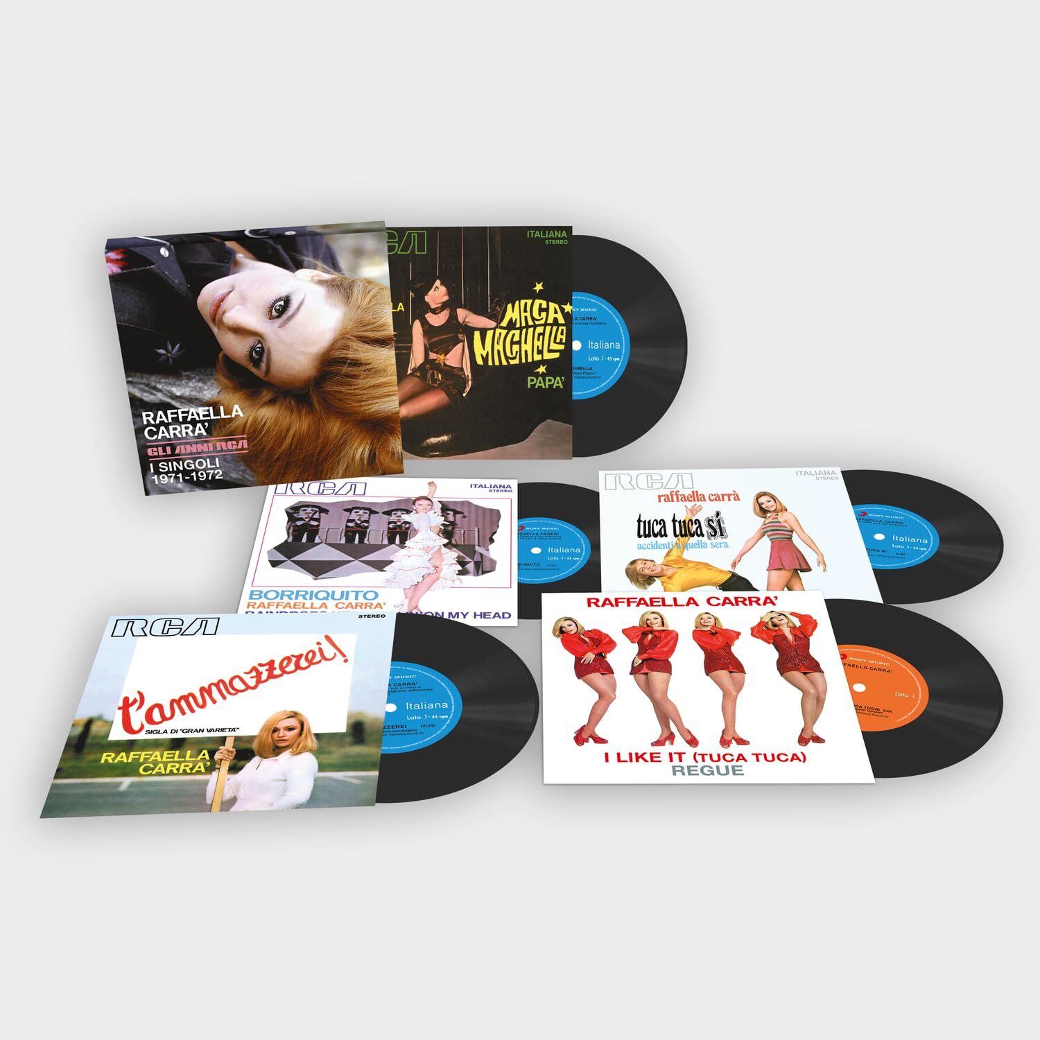 Gli Anni Rca Di Raffaella (I Singoli 1971-1972) (Vinyl)