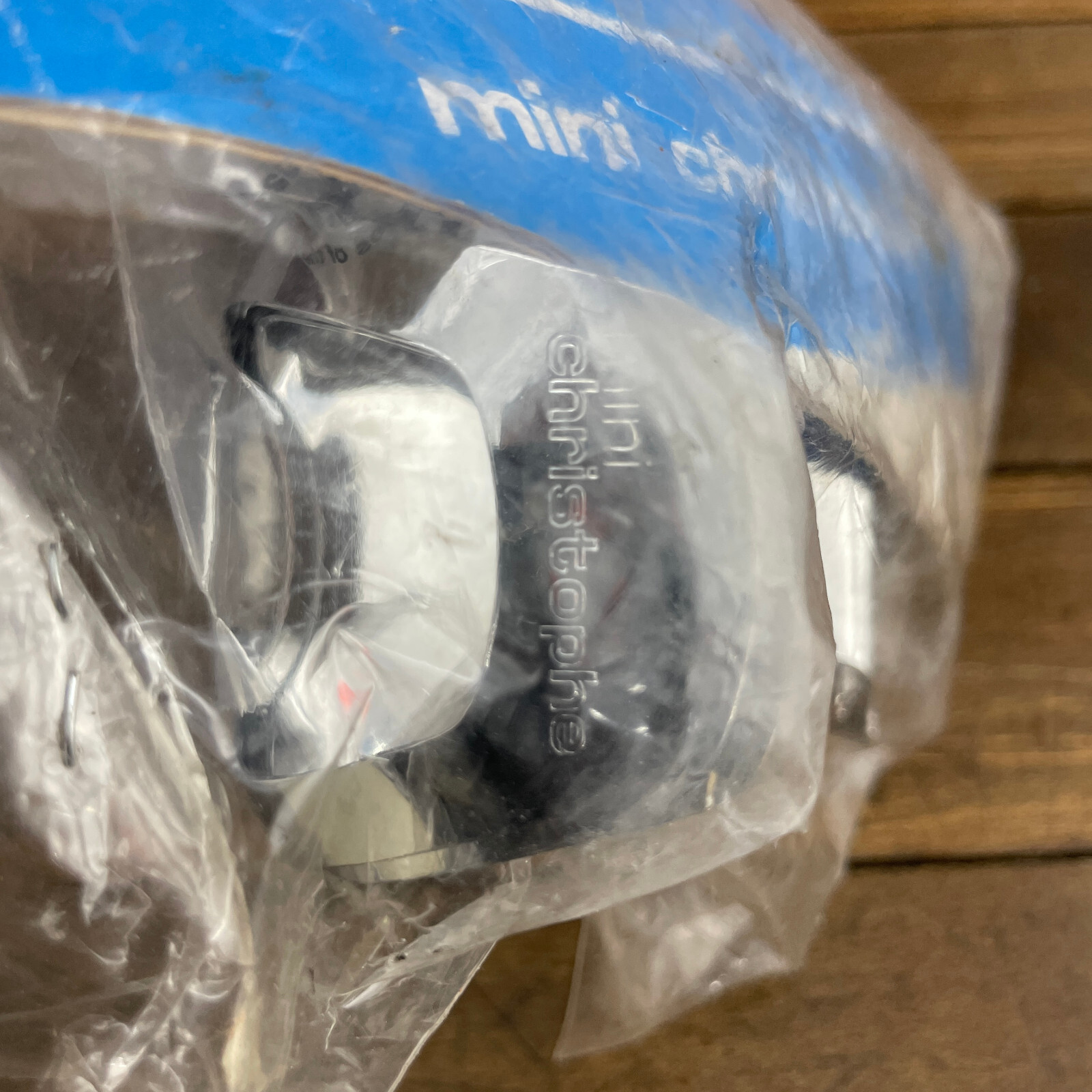 Vintage Mini Christophe Toe Clips NOS Pedal Cage France Set Chrome Eroica