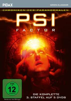 PSI FACTOR Staffel 3 TV-Serie CHRONIKEN DES PARANORMALEN 5 DVD Box FAKTOR Neu