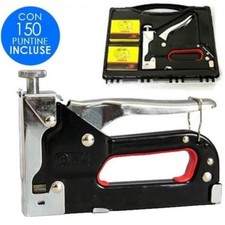 x Graffettatrice Spillatrice Sparapunti 3 In 1 Meccanica Potente In Acciaio linq