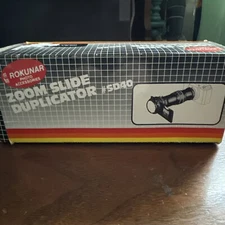 Rokunar  Zoom Slide Duplicator SD40 For SLR Cameras Variable Magnification