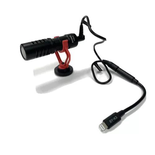 Movo VXR10GY Universal Video Microphone with Integrated Shock Mount Kit