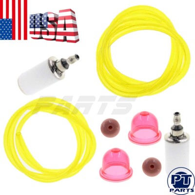 Kit Filtro Carburante E Lampadina Primer Per Diserbanti Ryobi, Echo