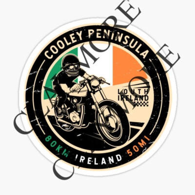 COOLEY PENINSULA IRELAND car sticker camper van Motorcycle truck | eBay UK