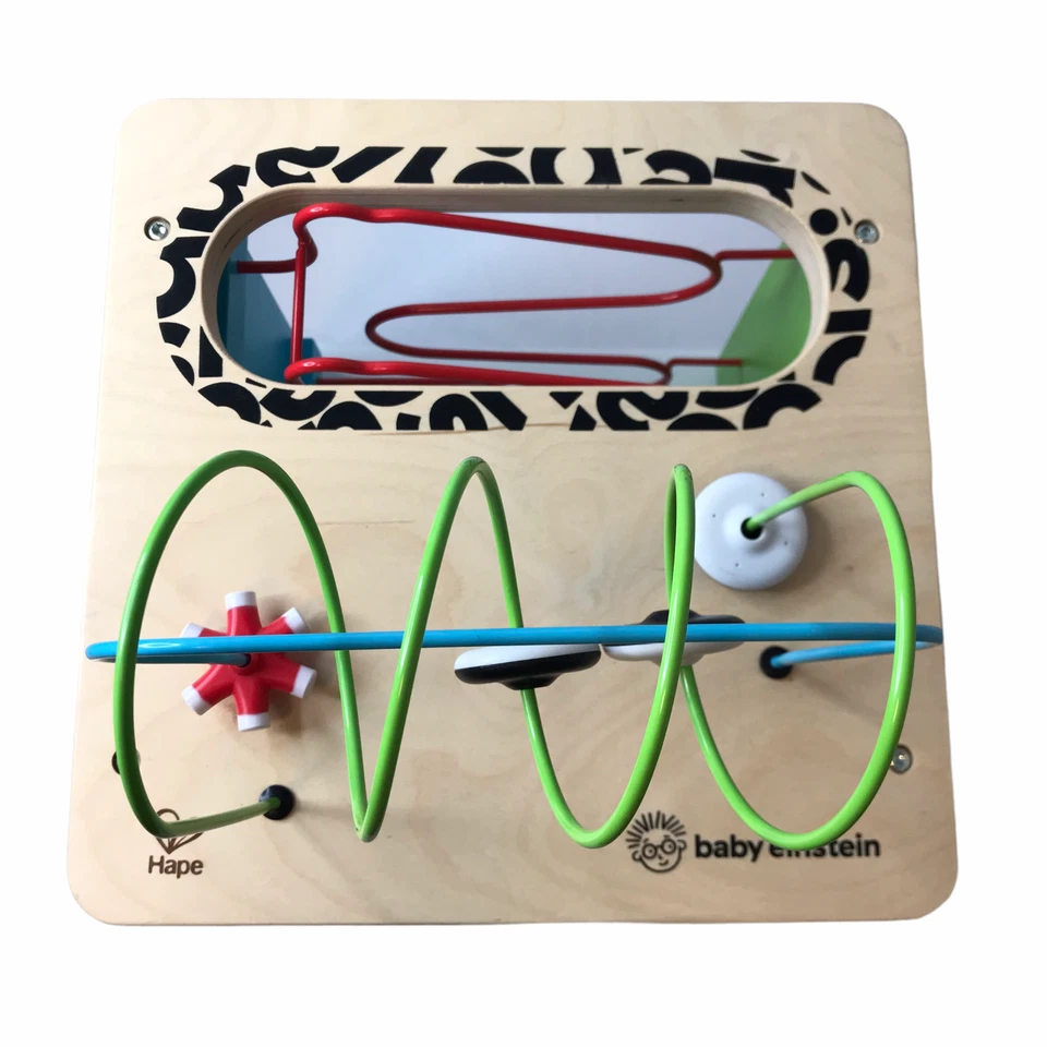 Estación de Innovación Hape Baby Einstein Cubo de Actividad Bloque de Madera Centro de Juego Juguete Foto 4 de 4