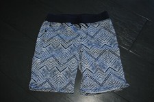 Arizona Jean Co. Girls Size 12 Blue and White Patterned Bermuda Shorts NWOT
