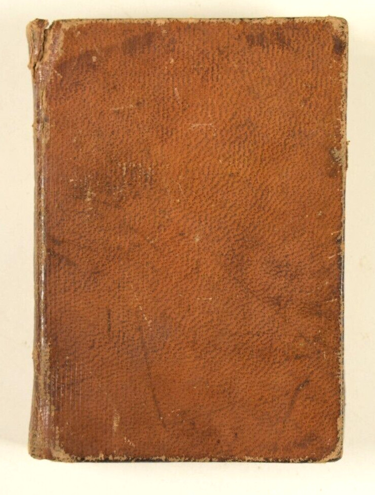 1836 Miniature Book P. Murdoch, D.D. F.R.S. The Seasons By James Thomson Leather