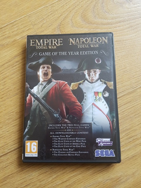 Empire And Napoleon Total War Collection Game Of The Year Pc Ean For Sale Online Ebay