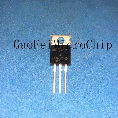 10pcs IRFZ48V Power MOSFET Transistors - TO-220 Package For Electronics Projects 8 thumbnail image