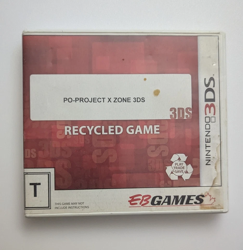 Project X Zone - Nintendo 3DS Not Original Case - Image 2 of 4