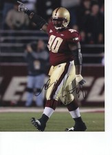 BJ RAJI BOSTON COLLEGE SIGNED 8X10 PHOTO COA #1