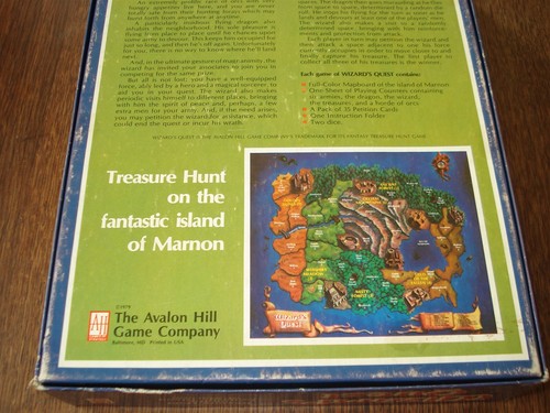 JUEGO DE BÚSQUEDA DE MAGOS - AVALON HILL - 1979 - BÚSQUEDA DEL TESORO - BÚSQUEDA DE MAGOS - 100% - Imagen 2 de 10