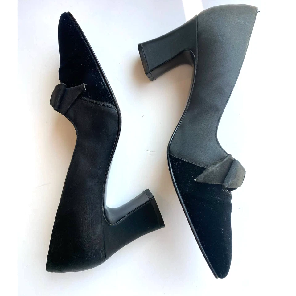 Женские бархатные двухцветные ленточные туфли-лодочки Karen Scott Twilight 2 размер 8,5 - Изображение 4 из 4