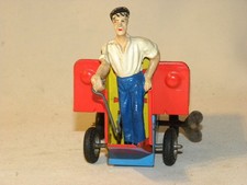 Manège Avions Vintage en Tôle jouet mécanique - Jeux & Jouets