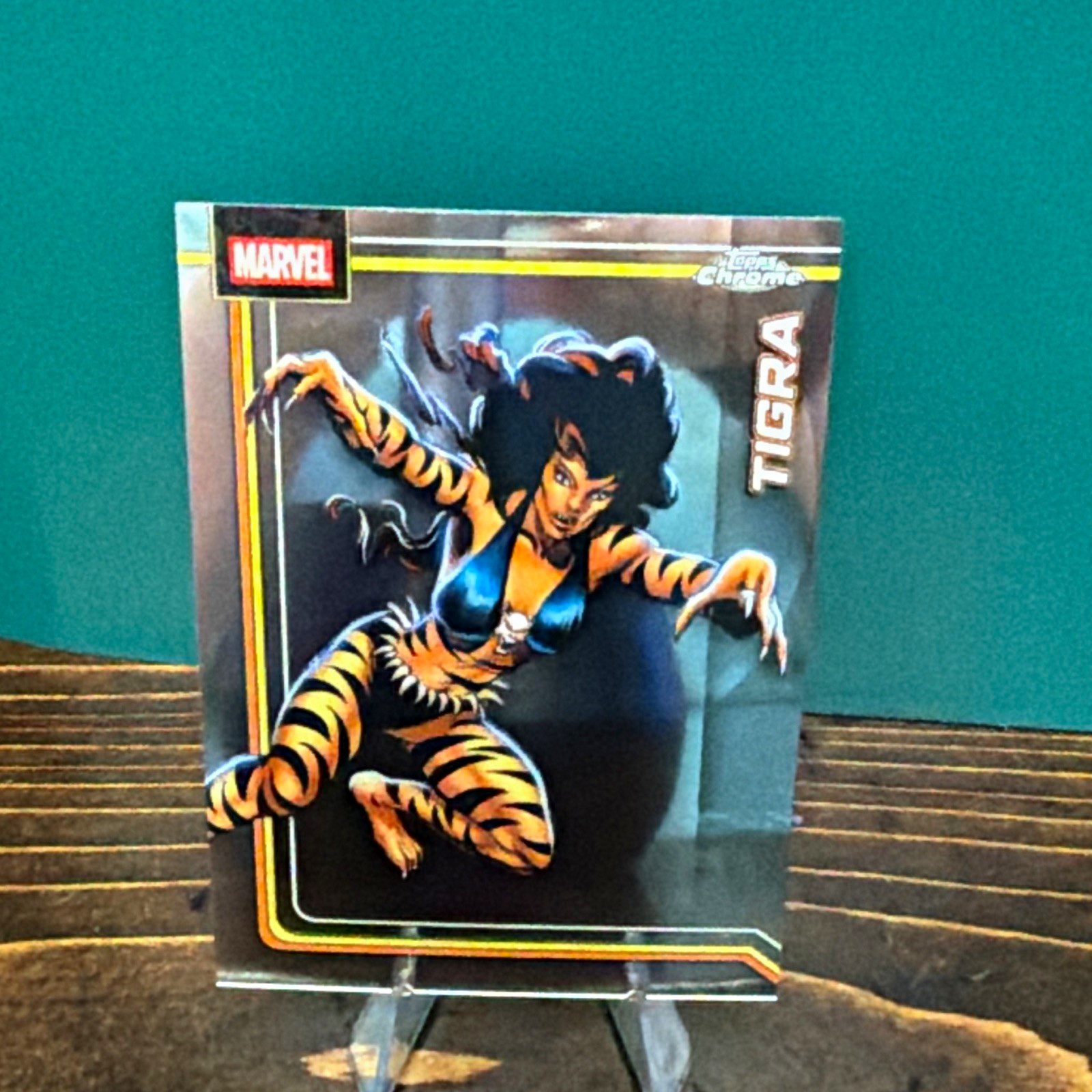 Topps 2026 Marvel Collectible Card Game Tigra #179 Non-Sport Trading Card