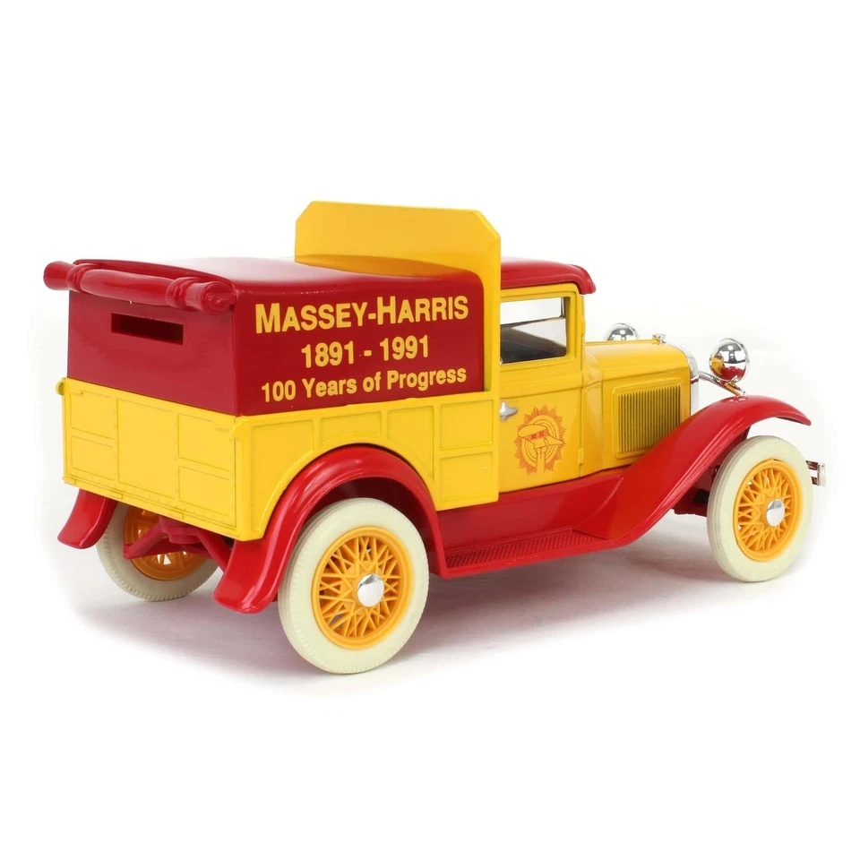 1/25 Modello Spec Cast Ford A Pickup Bank - Massey Harris SPEC-1006 - Immagine 3 di 4