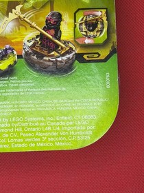 Lego Ninjago Masters of Spinjitzu NRG Cole 9572 Battle Spinner Complete