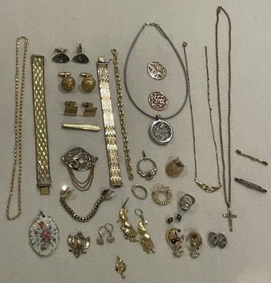 Konvolut in Gold und Silber Farbe - Ganz Viele Schmuckstücke Vintage