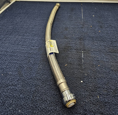 QTY 2 Jones Stephens C77479LF PlumBite 3/4'' x 3/4'' x 24'' Water Heater Connector