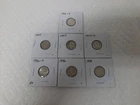 90% Silver Lot Roosevelt Dimes pre 1964 Silver Coin Lot Of 7