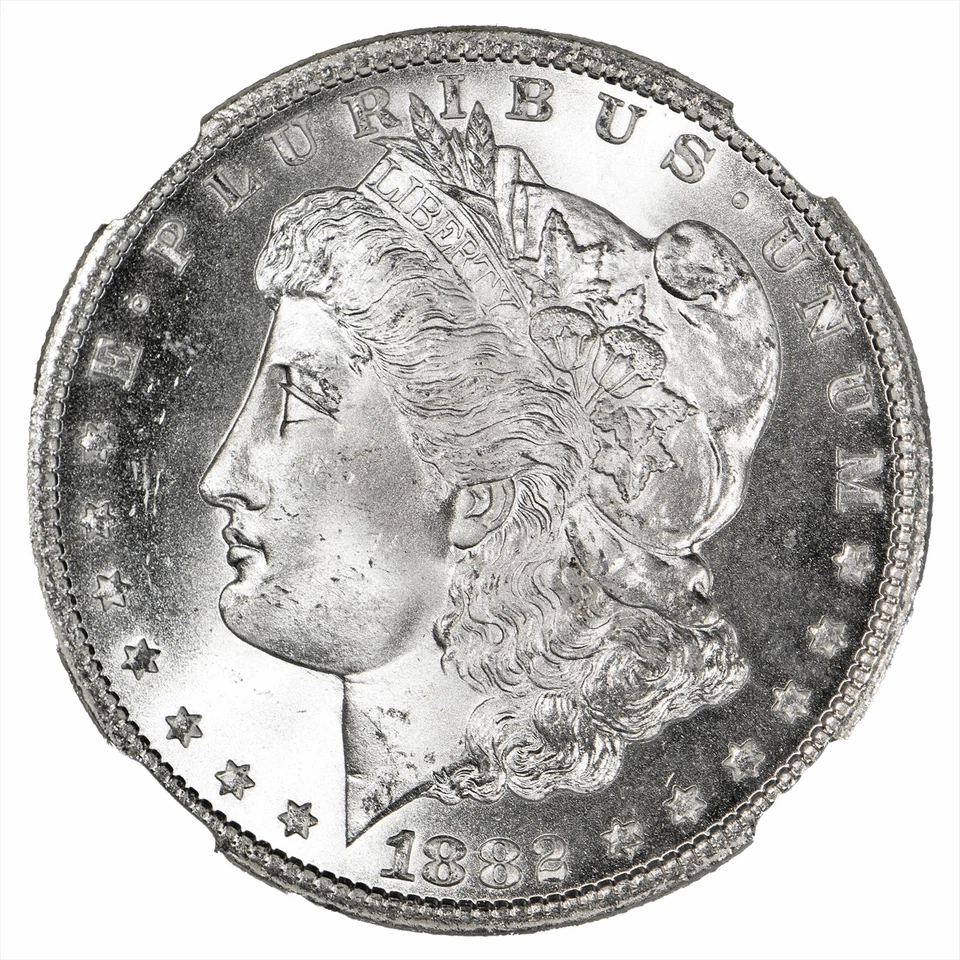 1882CC Morgan Silver Dollar $1 NGC MS 67 - Image 3 of 4